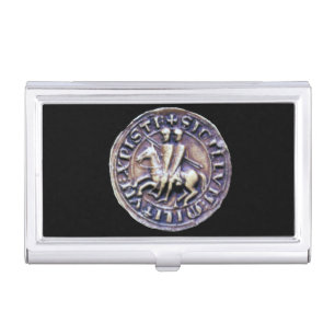 SEAL OF THE KNIGHTS TEMPLAR CASE FOR BUSINESS CARDS