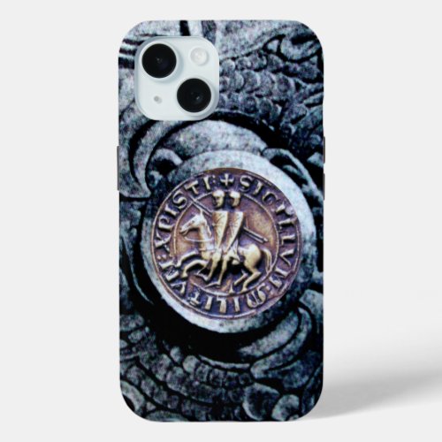 SEAL OF THE KNIGHTS TEMPLAR iPhone 15 CASE