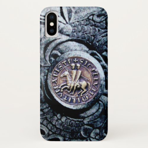 SEAL OF THE KNIGHTS TEMPLAR iPhone X CASE