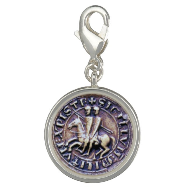SEAL OF THE KNIGHTS TEMPLAR CHARM (Front)
