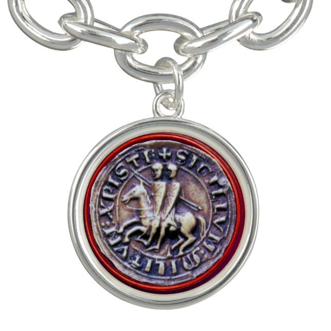 SEAL OF THE KNIGHTS TEMPLAR CHARM BRACELET (Design)