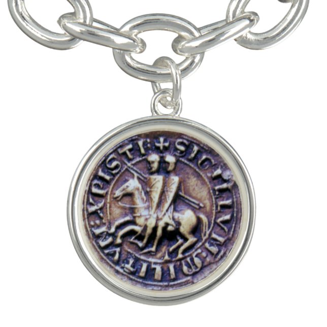 SEAL OF THE KNIGHTS TEMPLAR CHARM BRACELET (Design)