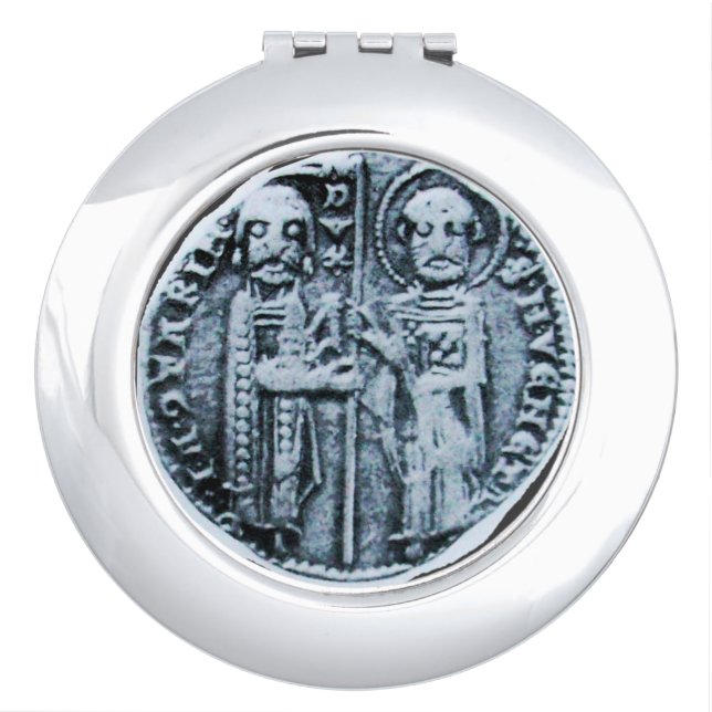 SEAL OF THE KNIGHTS TEMPLAR COMPACT MIRROR (Front)
