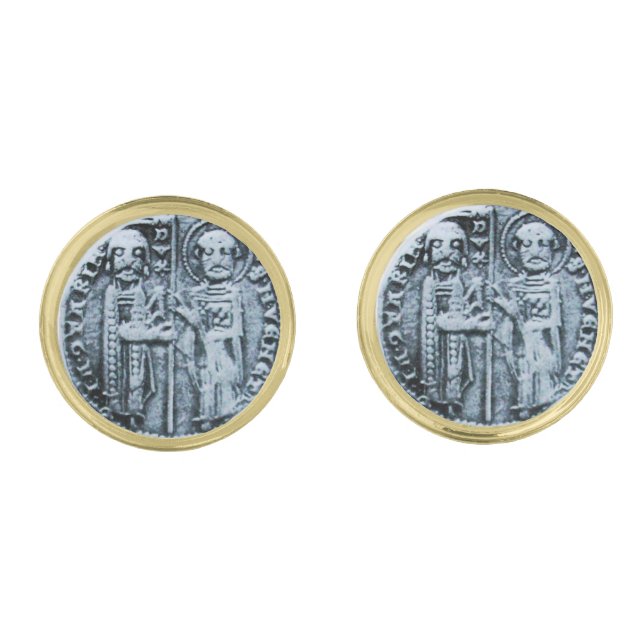 SEAL OF THE KNIGHTS TEMPLAR CUFFLINKS (Front)