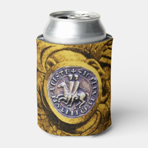 SEAL OF THE KNIGHTS TEMPLAR Gold Griffins Can Cooler