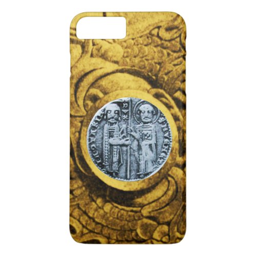 SEAL OF THE KNIGHTS TEMPLAR gold yellow iPhone 8 Plus7 Plus Case