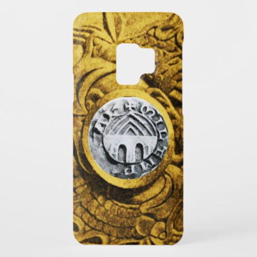 SEAL OF THE KNIGHTS TEMPLAR gold yellow Case_Mate Samsung Galaxy S9 Case