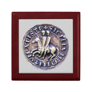 SEAL OF THE KNIGHTS TEMPLAR grey Gift Box