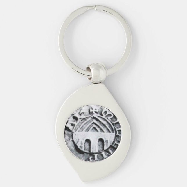 SEAL OF THE KNIGHTS TEMPLAR KEYCHAIN (Front)
