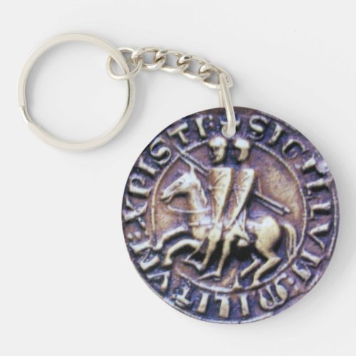 SEAL OF THE KNIGHTS TEMPLAR KEYCHAIN