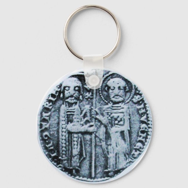 SEAL OF THE KNIGHTS TEMPLAR KEYCHAIN (Front)