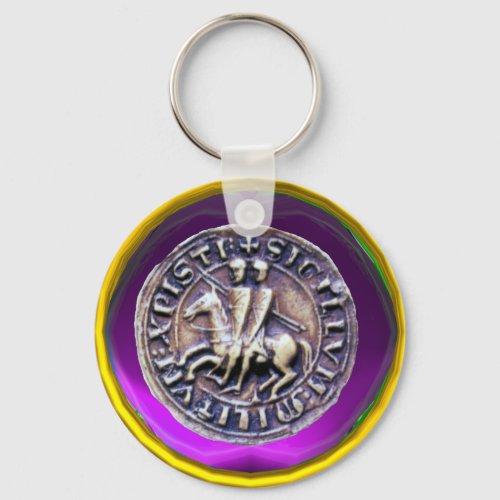 SEAL OF THE KNIGHTS TEMPLAR KEYCHAIN