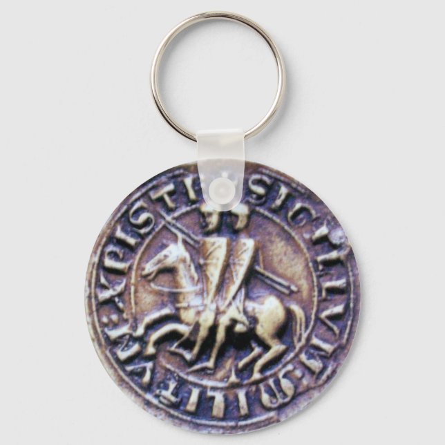 SEAL OF THE KNIGHTS TEMPLAR KEYCHAIN (Front)