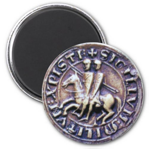 SEAL OF THE KNIGHTS TEMPLAR MAGNET