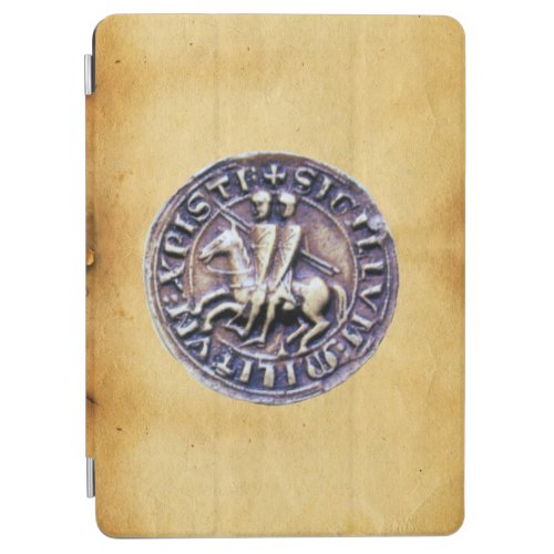 SEAL OF THE KNIGHTS TEMPLAR parchment iPad Air Cover