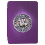 SEAL OF THE KNIGHTS TEMPLAR purple iPad Air Cover