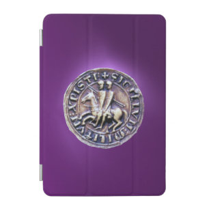 SEAL OF THE KNIGHTS TEMPLAR purple iPad Mini Cover