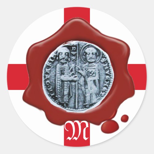 SEAL OF THE KNIGHTS TEMPLAR red wax seal