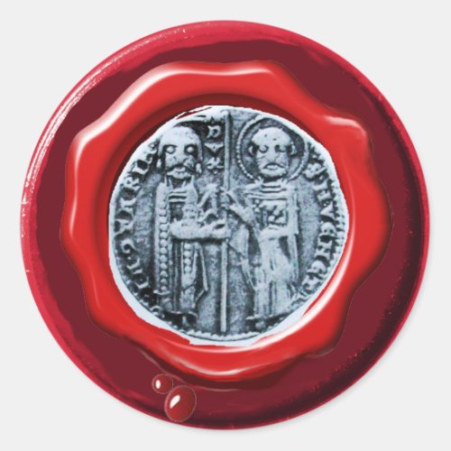 SEAL OF THE KNIGHTS TEMPLAR red wax seal