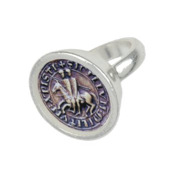 Seal Of The Knights Templar Ring by AiLartworks at Zazzle