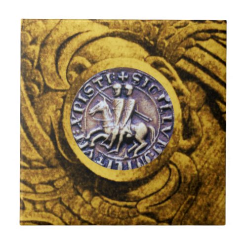 SEAL OF THE KNIGHTS TEMPLAR TILE
