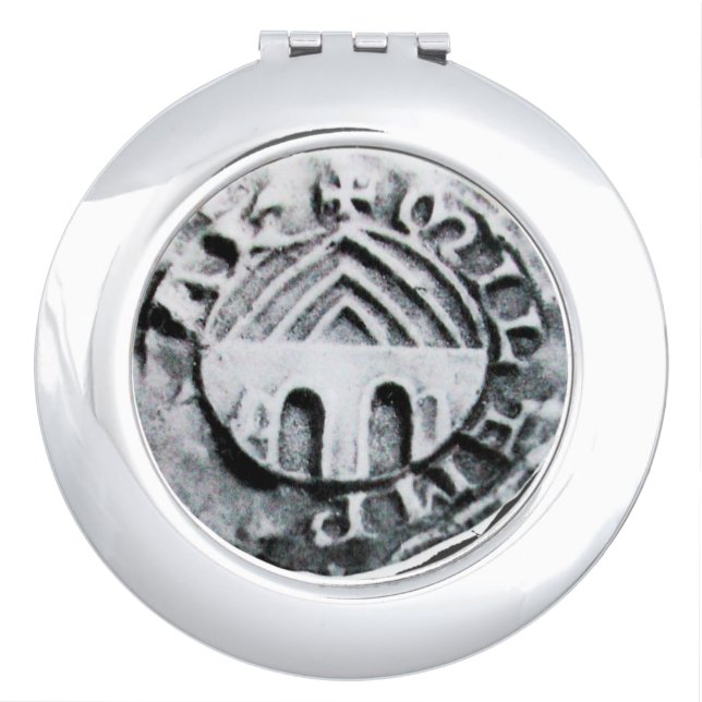SEAL OF THE KNIGHTS TEMPLAR VANITY MIRROR (Front)