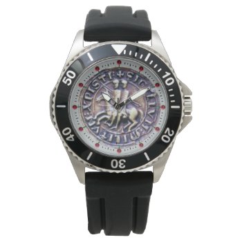 Seal Of The Knights Templar Watch by AiLartworks at Zazzle