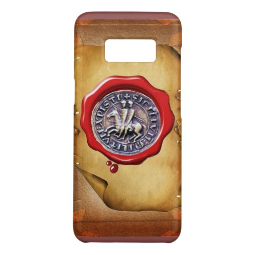 SEAL OF THE KNIGHTS TEMPLAR wax parchment Case_Mate Samsung Galaxy S8 Case