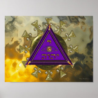 Seal of the Living Law of Light Poster