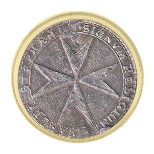 Seal of the Navy Tuscany Medici Gold Finish Lapel Pin