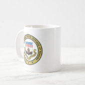SEAL OF THE PANAMA CANAL ZONE COFFEE MUG (Front Left)