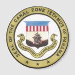 SEAL OF THE PANAMA CANAL ZONE MAGNET<br><div class="desc">OFFICIAL SEAL OF THE PANAMA CANAL ZONE</div>