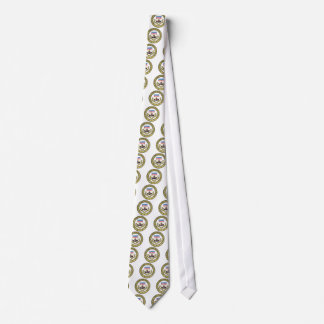 SEAL OF THE PANAMA CANAL ZONE NECK TIE