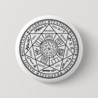 Seal Of The Seven Archangels Button