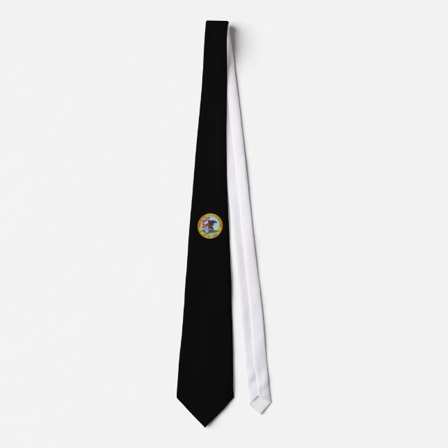 Seal of the State of Illinois Neck Tie (Front)