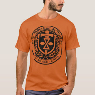 Seal of The Time Variance Auity Black T-Shirt