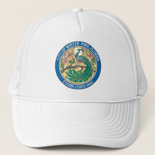 Seal of Winter Park Florida Trucker Hat