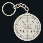 Seal of Zadkiel Keychain<br><div class="desc">Archangel Zadkiel; The Mercy of God.</div>