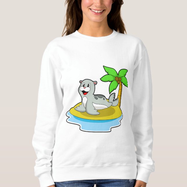 Seal on Island Sweatshirt (Front)