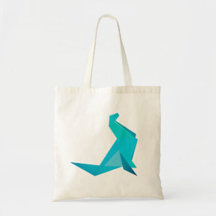 Seal Origami  Tote Bag