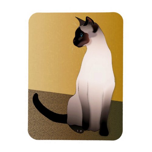 Seal Point Siamese Cat Magnet