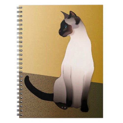 Seal Point Siamese Cat Notebook