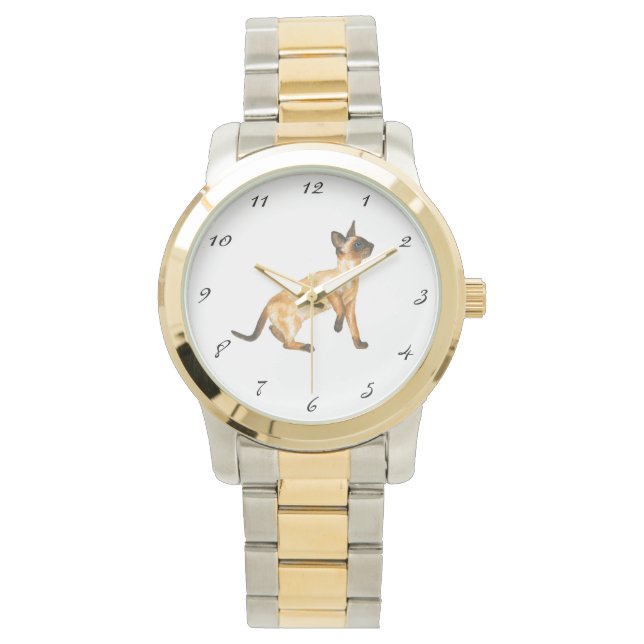 seal point siamese cat watch (Front)