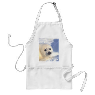Seal Pup Face Adult Apron