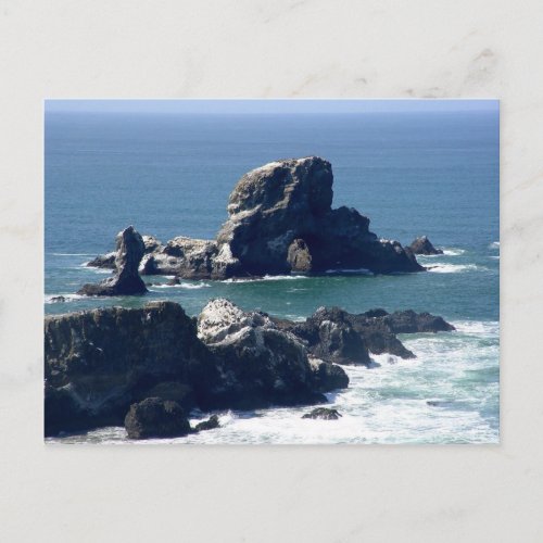 Seal Rock on the Oregon Coast Postcard