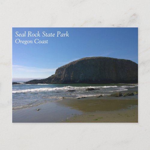 Seal Rock State Park OR Postcard