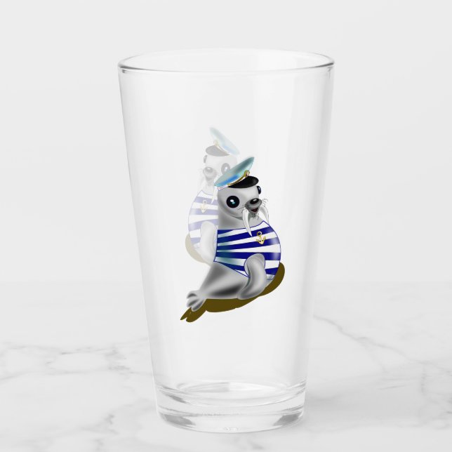 Seal Sailor Glass (Front)