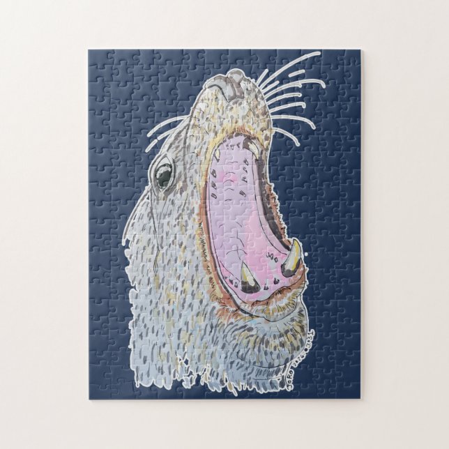 Seal Scream Jigsaw Puzzle (Vertical)