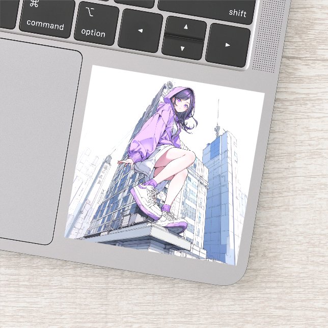 Seal Seal|Purple JK Purple | Sushi Girl Generative Sticker (Detail)