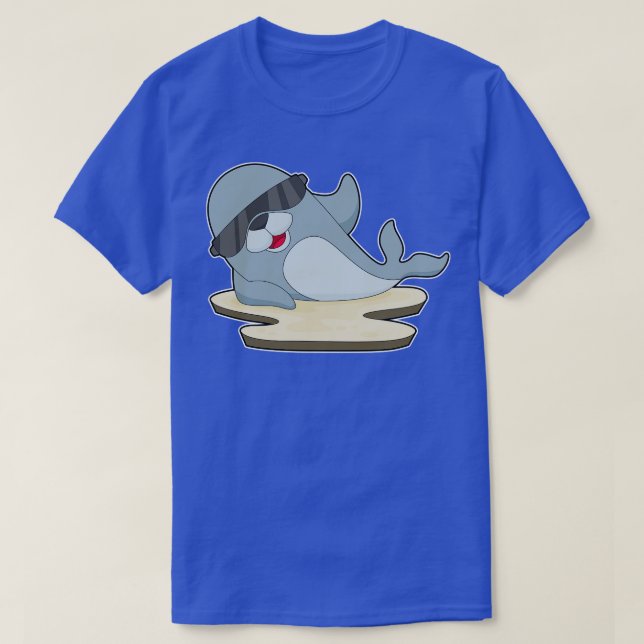 Seal Sunglasses T-Shirt (Design Front)